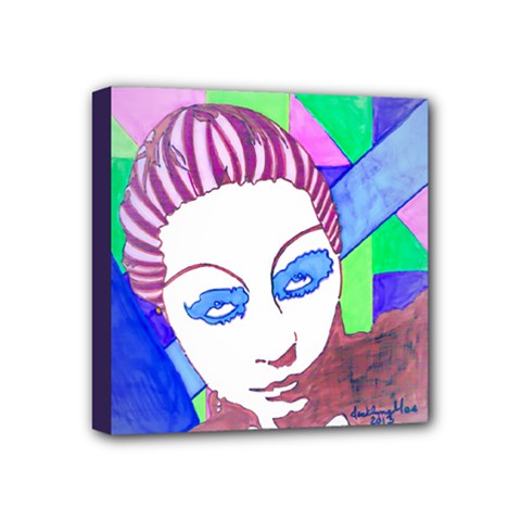 S Mini Canvas 4  X 4  (framed) by JacklyneMaeDesignsMarketingproducts