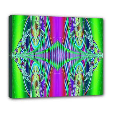 Modern Design Deluxe Canvas 24  X 20  (framed) by Siebenhuehner