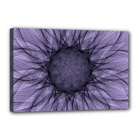 Mandala Canvas 18  X 12  (framed) by Siebenhuehner