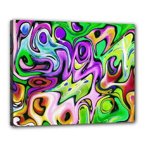 Graffity Canvas 20  X 16  (framed) by Siebenhuehner