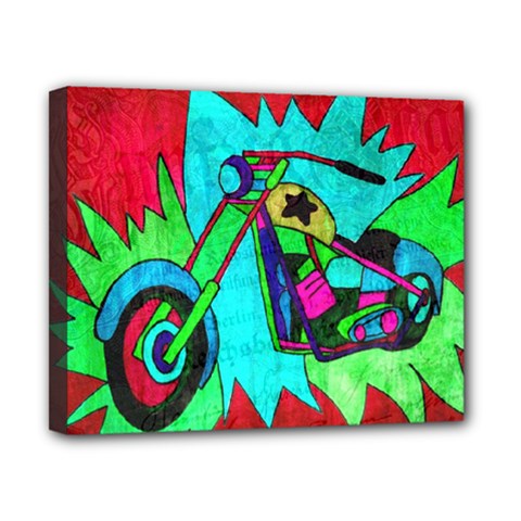 Chopper Canvas 10  X 8  (framed) by Siebenhuehner