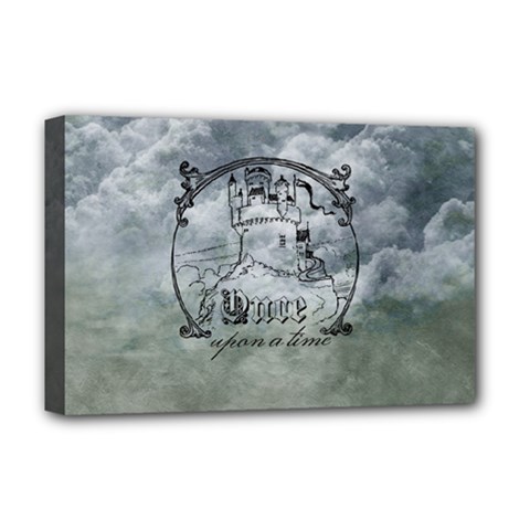 Once Upon A Time Deluxe Canvas 18  X 12  (framed) by StuffOrSomething