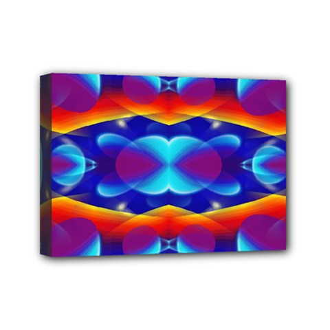 Planet Something Mini Canvas 7  X 5  (framed) by SaraThePixelPixie