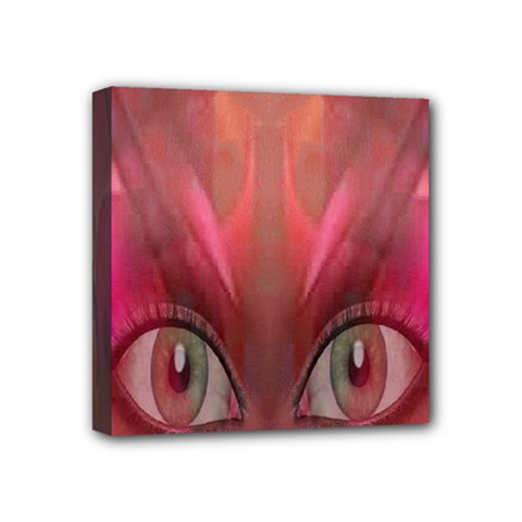 Hypnotized Mini Canvas 4  X 4  (framed) by icarusismartdesigns