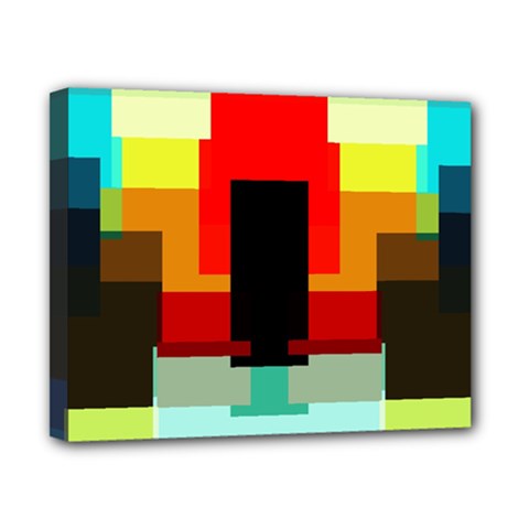 Pattern Canvas 10  X 8  (framed) by Siebenhuehner