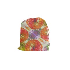Abstract Lips  Drawstring Pouch (small) by OCDesignss