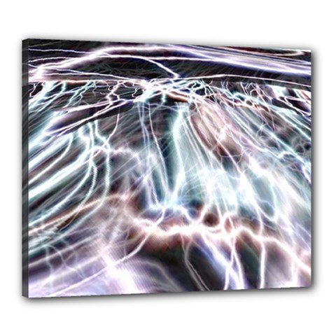 Solar Tide Canvas 24  X 20  (framed) by icarusismartdesigns