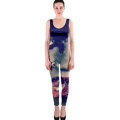 Abstract Grunge Jessie J Onepiece Catsuit by OCDesignss