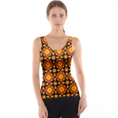 Cute Pretty Elegant Pattern Tank Tops by GardenOfOphir