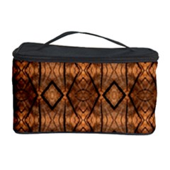 Faux Animal Print Pattern Cosmetic Storage Cases by GardenOfOphir