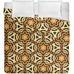 Faux Animal Print Pattern Duvet Cover (king Size) by GardenOfOphir