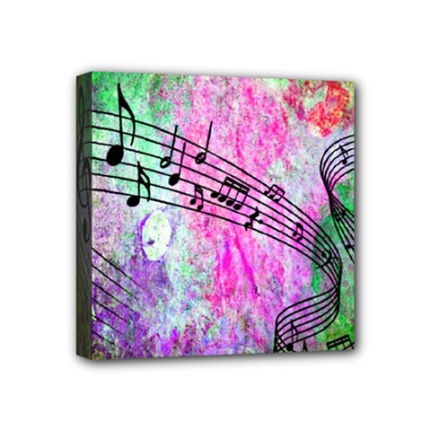 Abstract Music 2 Mini Canvas 4  X 4  by ImpressiveMoments