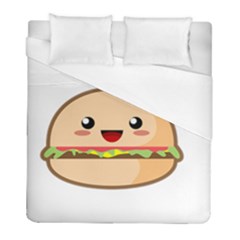 Kawaii Burger Duvet Cover Single Side (twin Size) by KawaiiKawaii