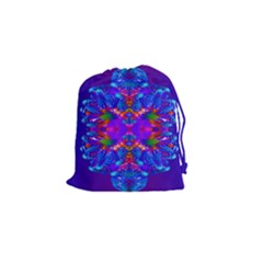 Abstract 5 Drawstring Pouches (small)  by icarusismartdesigns