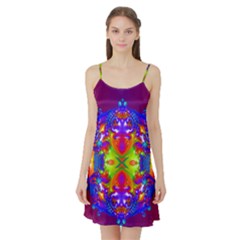 Abstract 6 Satin Night Slip by icarusismartdesigns