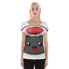 Kawaii Sushi Women s Cap Sleeve Top by KawaiiKawaii