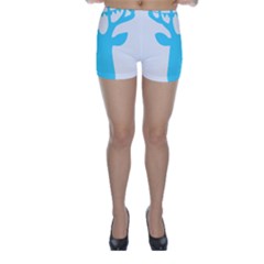 Party Deer With Bunting Skinny Shorts by CraftyLittleNodes
