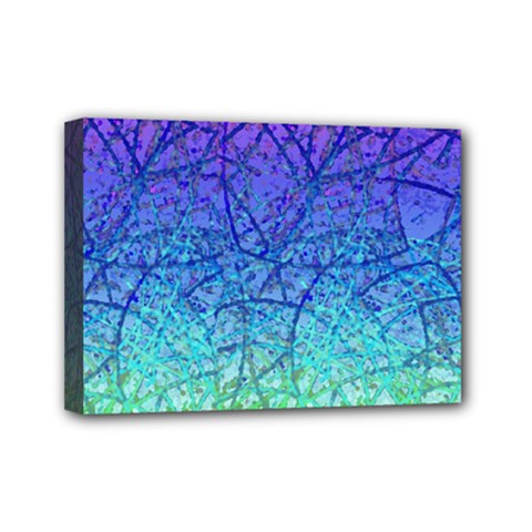 Grunge Art Abstract G57 Mini Canvas 7  X 5  by MedusArt