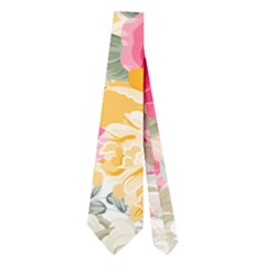 Colorful Floral Collage Neckties (two Side)  by Dushan