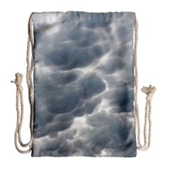 Storm Clouds 2 Drawstring Bag (large) by trendistuff
