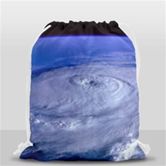 Hurricane Elena Drawstring Bag (small) by trendistuff