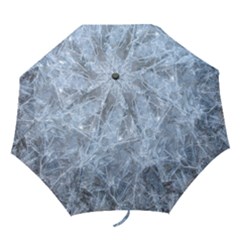Watery Ice Sheets Folding Umbrellas by trendistuff