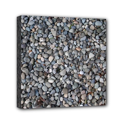 Pebble Beach Mini Canvas 6  X 6  by trendistuff