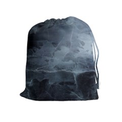 Black Splatter Drawstring Pouches (extra Large) by trendistuff