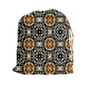 Faux Animal Print Pattern Drawstring Pouches (XXL) View1