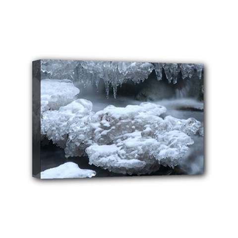 Ice And Water Mini Canvas 6  X 4  by trendistuff