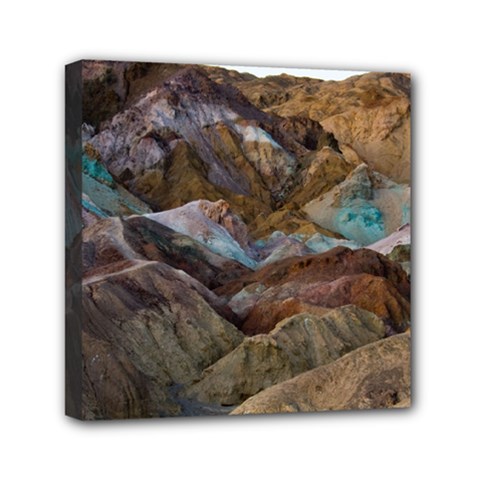 Artists Palette 2 Mini Canvas 6  X 6  by trendistuff