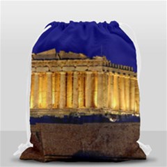 Parthenon 2 Drawstring Bag (small) by trendistuff
