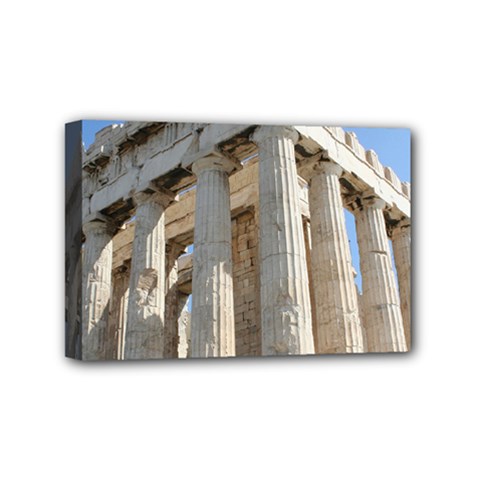 Parthenon Mini Canvas 6  X 4  by trendistuff