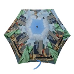 Ny Liberty 1 Mini Folding Umbrellas by trendistuff