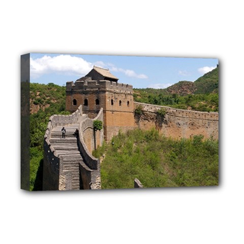 Great Wall Of China 3 Deluxe Canvas 18  X 12   by trendistuff