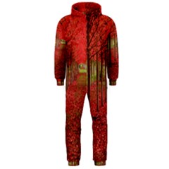 Avenue Of Trees Hooded Jumpsuit (men)  by trendistuff