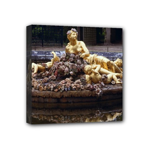 Palace Of Versailles 3 Mini Canvas 4  X 4  by trendistuff