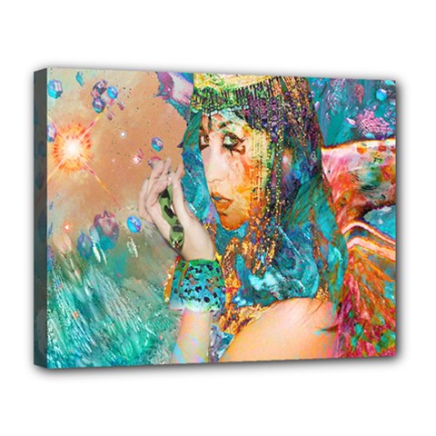 Star Illumination Canvas 14  X 11  by icarusismartdesigns