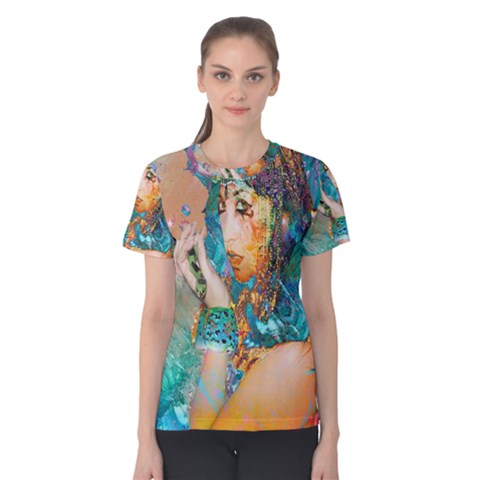 Star Illumination Women s Cotton Tee by icarusismartdesigns