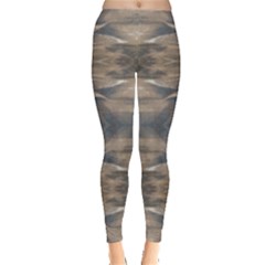 Wildlife Brown Black Leggings  by yoursparklingshop