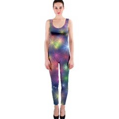 Starlight Shiny Glitter Stars Onepiece Catsuit by yoursparklingshop
