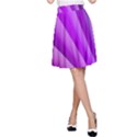 Gentle Folds Of Purple A-Line Skirt View1