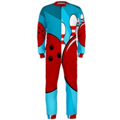 Bowling  Onepiece Jumpsuit (men)  by Valentinaart