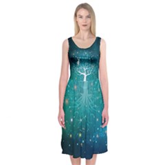 Lord Will Provide Midi Sleeveless Dress by flowerland