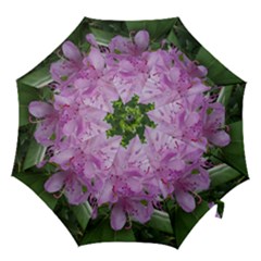 Purple Rhododendron Flower Hook Handle Umbrellas (medium) by picsaspassion