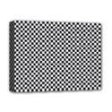 Sports Racing Chess Squares Black White Deluxe Canvas 16  x 12   View1