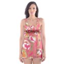 Pink smoothie  Skater Dress Swimsuit View1