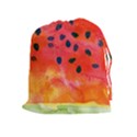 Abstract Watermelon Drawstring Pouches (Extra Large) View1