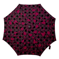 Harts Pattern Hook Handle Umbrellas (medium) by Valentinaart