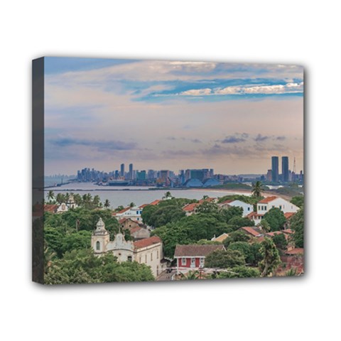 Aerial View Of Olinda And Recife, Pernambuco Brazil Canvas 10  X 8  by dflcprints
